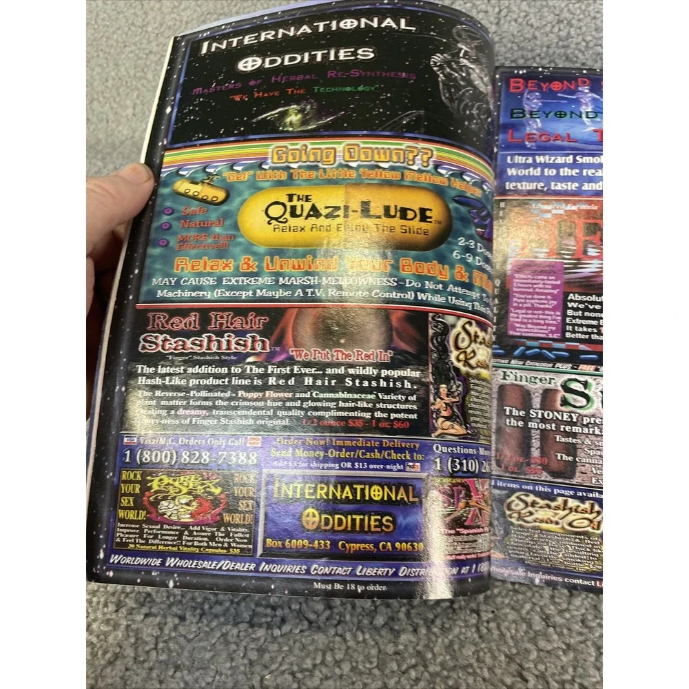 High Times Magazine * December 1996 * Canada Seed Company - Mexican Drug War‎